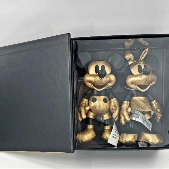 DISNEY Mickey and Minnie 50th Anniversary Plush Set - Picture 1 of 3